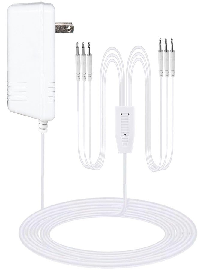 Ousaly 3V Power Adapter for Department 56 Accessories Lights Village Collections 56.55026 5655026 55026 OH-41111DT UD-0305B 5502-6 SA 41-350 (6 Output White) - Image 1